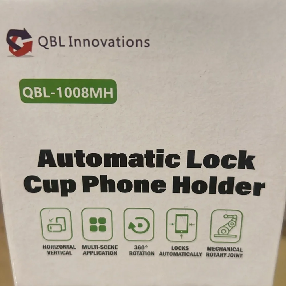 QBL Innovations Automatic Lock Cup Phone Holder